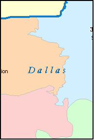 Dallas+tx+zip+code+map+free