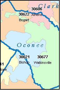 BOGART Georgia, GA ZIP Code Map Our BOGART, GA ZIP code map is available for