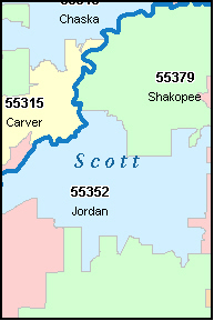 Shakopee Mn Map