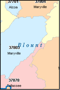 Maryville Tn Map