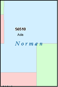 Norman Oklahoma Zip Code Wall Map Premium Style By Ma - vrogue.co