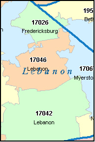 Mt Lebanon Zip Code Map - United States Map