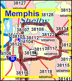 Tennessee Zip Code Wall Map Maps Com Com - vrogue.co
